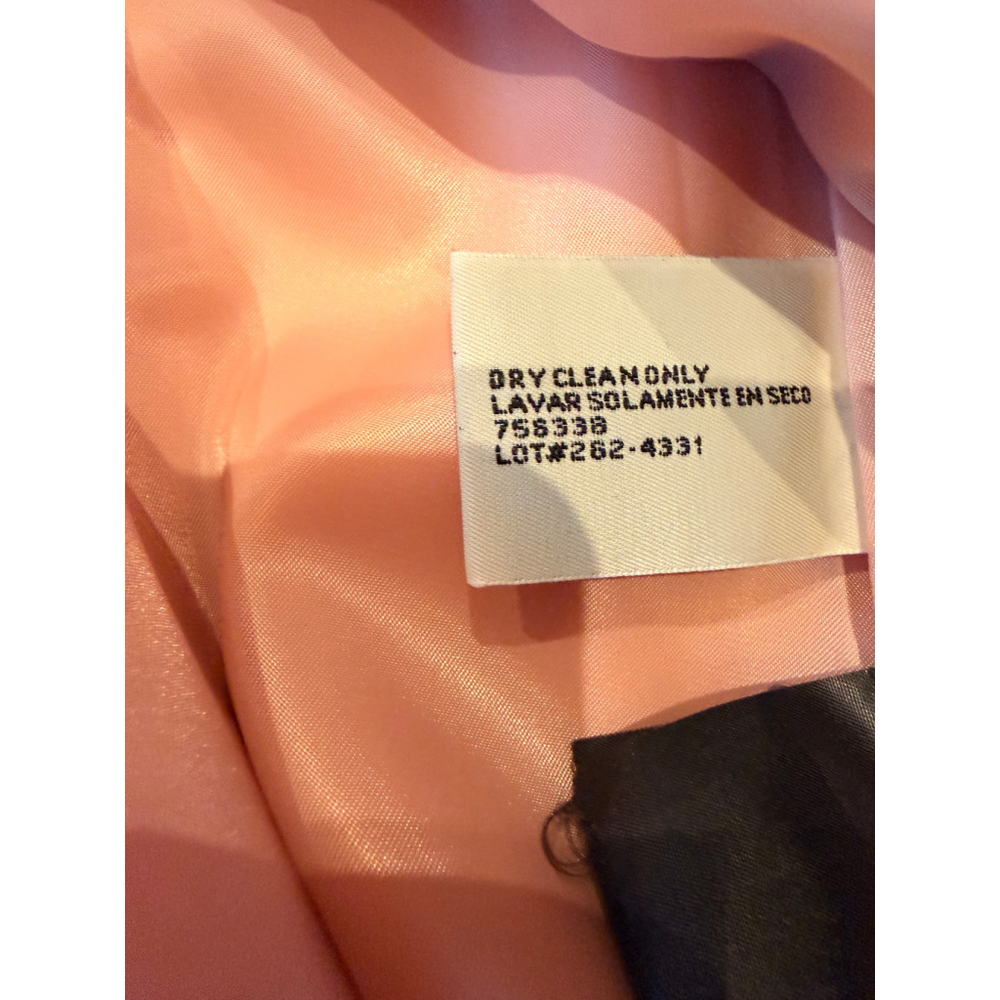 Women's St. John's Bay Pink Pea Coat Sm Wool Cashmere Blend Old Money‎ Soft Girl - Picture 13 of 14